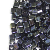 Кубический бисер TOHO (ТОХО) Куб 3мм металлик сине-сиреневый (88)