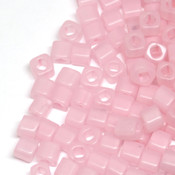 Кубический бисер TOHO (ТОХО) Куб 3мм розовый матовый (145F)