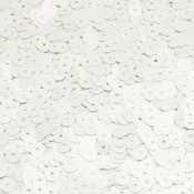  Пайетки плоские Bianco Satinati (176W)