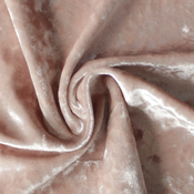 Натуральная кожа и замша, бархат Бархат мраморный персиково-розовый